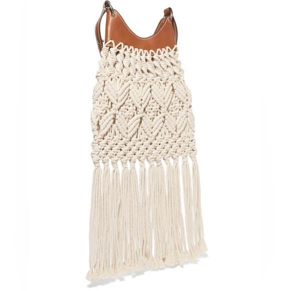 Isabel Marant Handbags - ISABEL MARANT macrame & leather bag